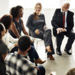 Business Team Seminar Corporate Strategy Concept