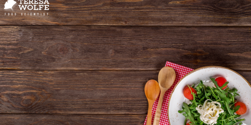 Plate of healthy food as an example of "raising the bar on your dietstyle."